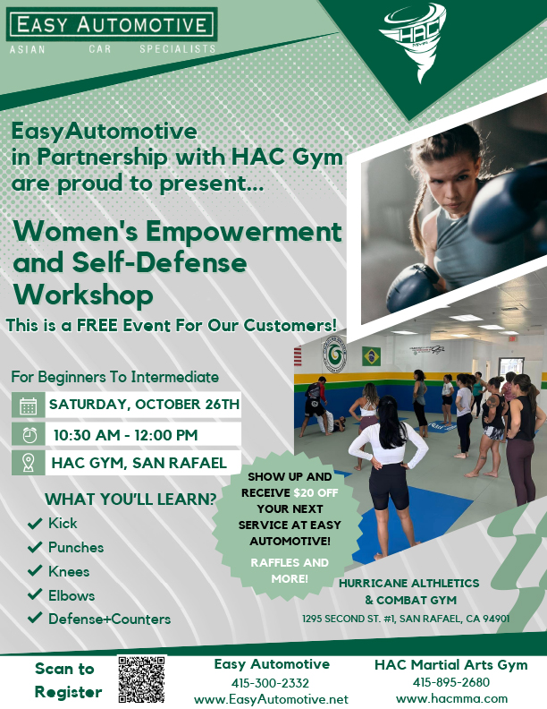 Easy Automotive HAC Gym Women's Empowerment and Self-Defense Workshop